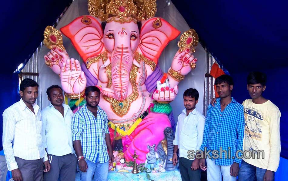 Ganesh Chaturthi celebrations in ranga reddy district12
