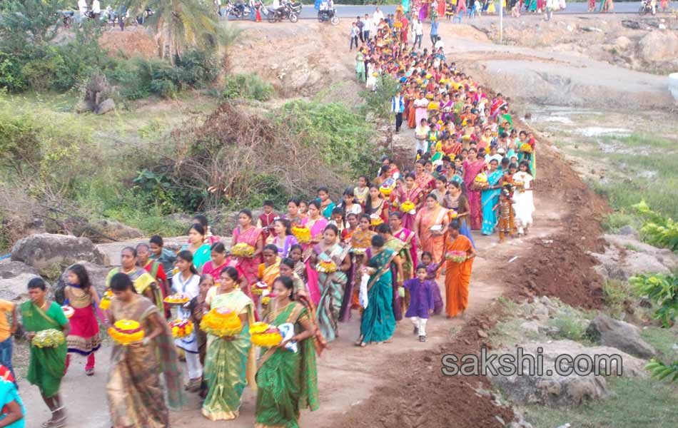 TRS Kavitha Bathukamma Celebrations8
