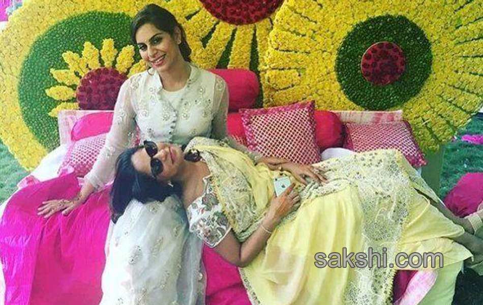 Chiranjeevi daughter Srija wedding celebrations7