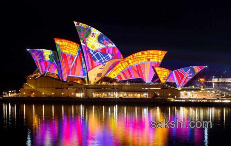 light festival in sydney1