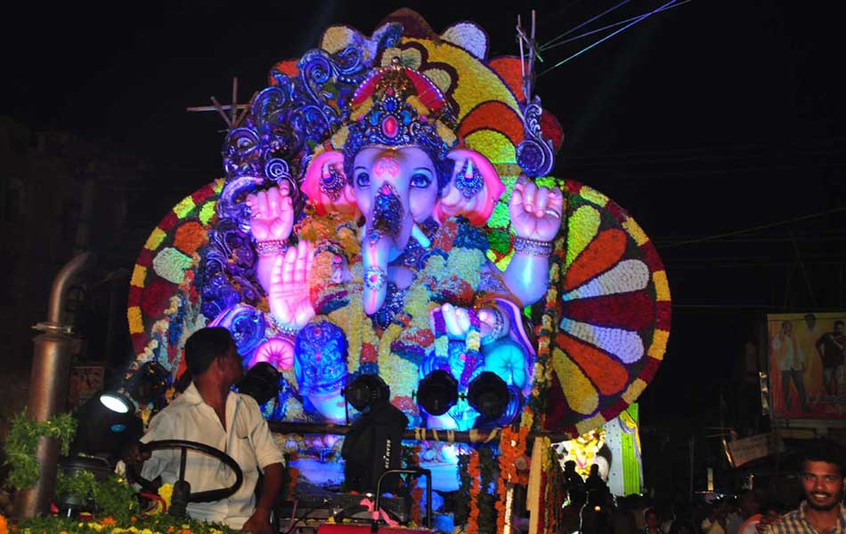 Vinayaka immersion - Sakshi1