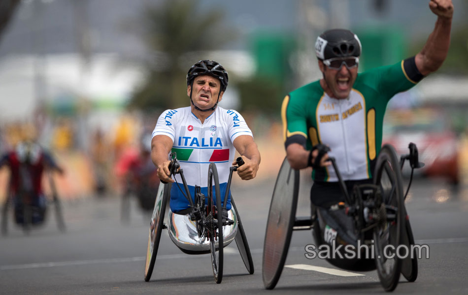 Rio Paralympics Cycling hand cycling event12