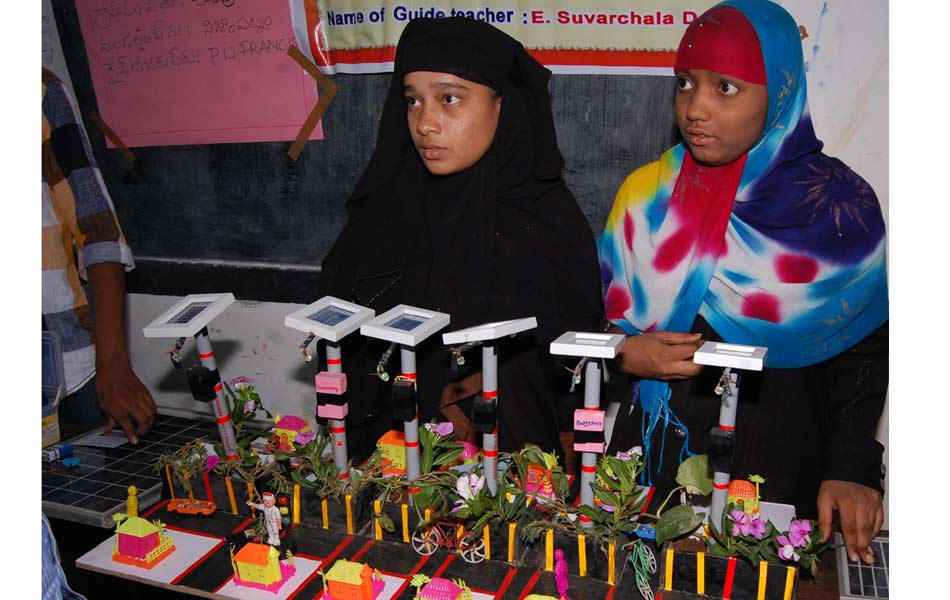 Science fair in tenali1