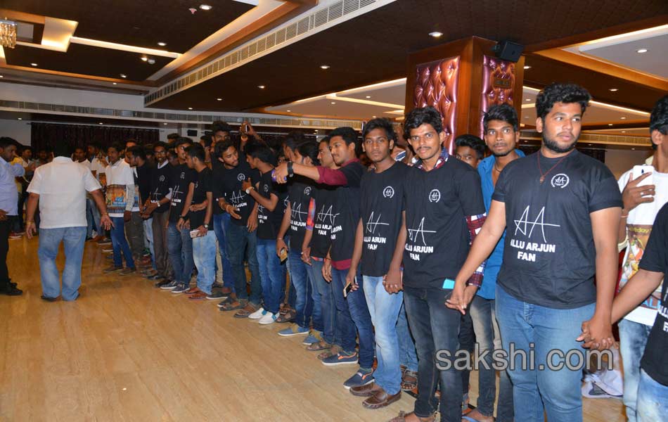 Allu Arjun Birthday Celebrations at FNCC8