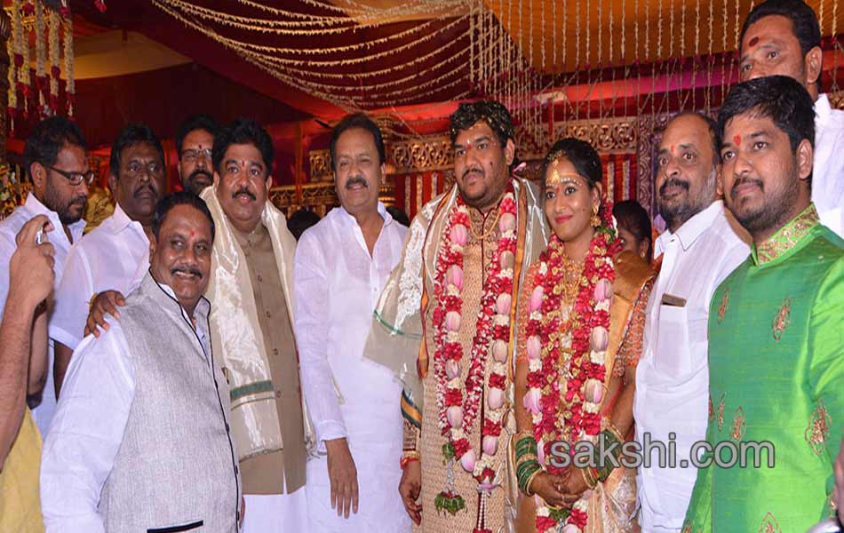 Chinna Srisailam Yadav Daughter Vanaja Wedding9
