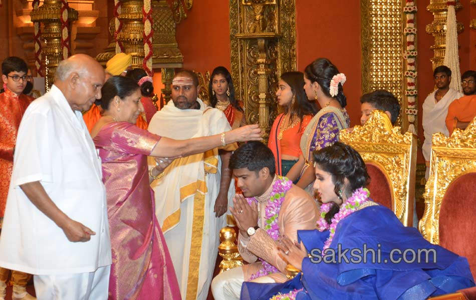 Ramoji Raos Grand Daughter Wedding2