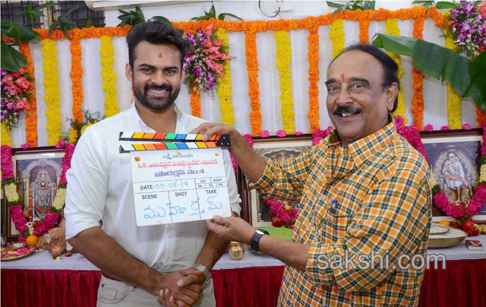 Sai Dharam new movie opening8