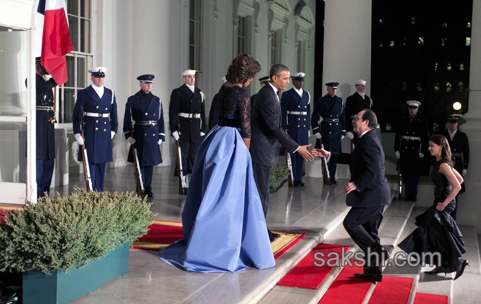 Obama and Francois Meeting - Sakshi8