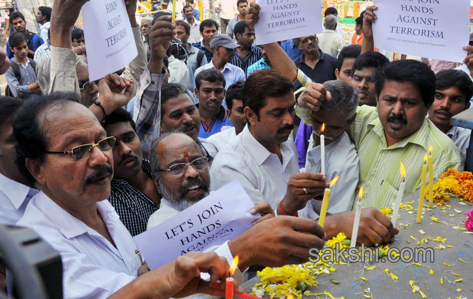 Homage to 2013 bomb blasts at the Dilshuk Nagar area of Hyderabad - Sakshi7