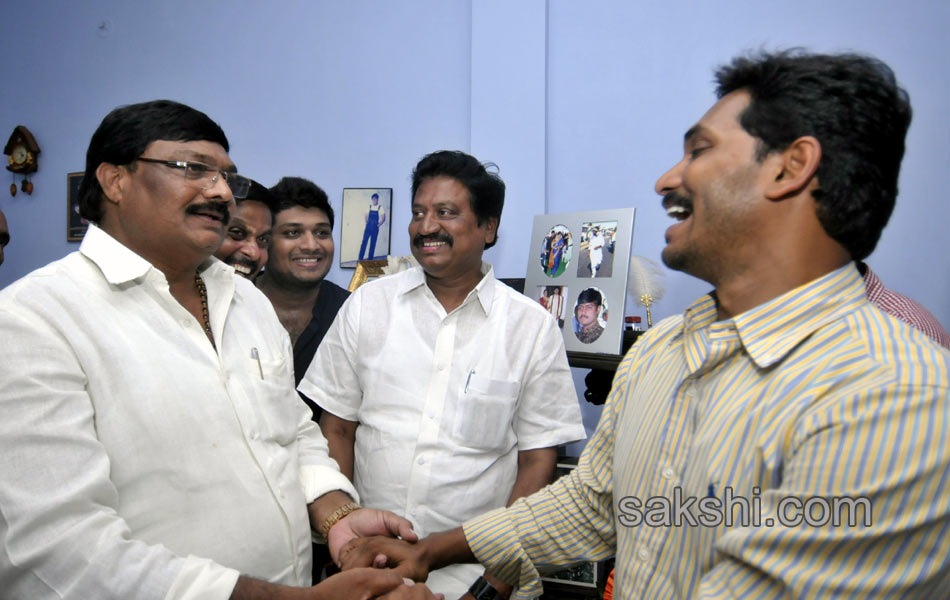 Jagan was received in great way in Gannavaram - Sakshi29