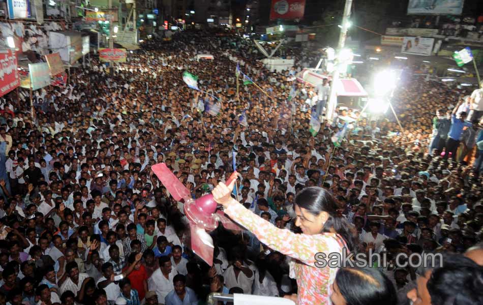 Sharmila s YSR Janpatham at Vinukonda - Sakshi39