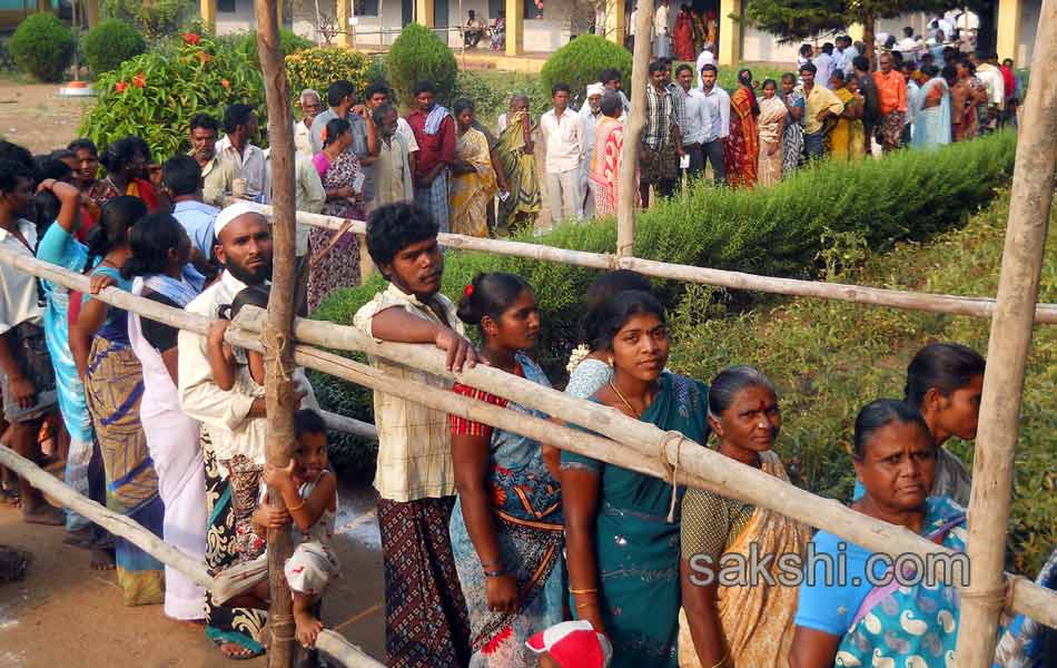 ZPTC MPTC polling at different districts in state - Sakshi45