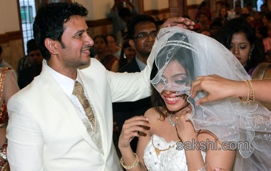 Actor Raja and Amritha wedding - Sakshi14
