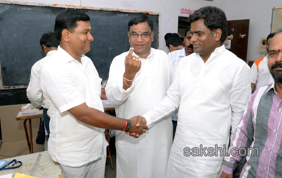MLA MP candets uses their vote rights9