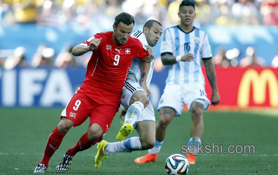 argentina victory over switzerland - Sakshi8