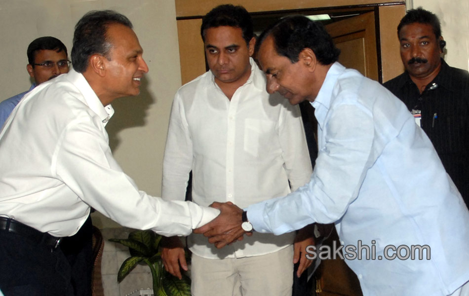 anil ambali meets telangana and ap chief ministers - Sakshi1