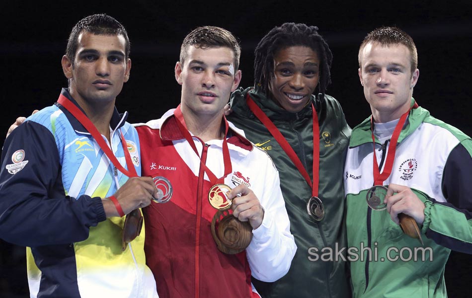 india won gold and silver at common wealth games 201416