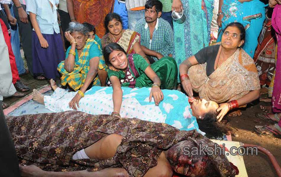 Gas cylinder blast in Vijayawada district10