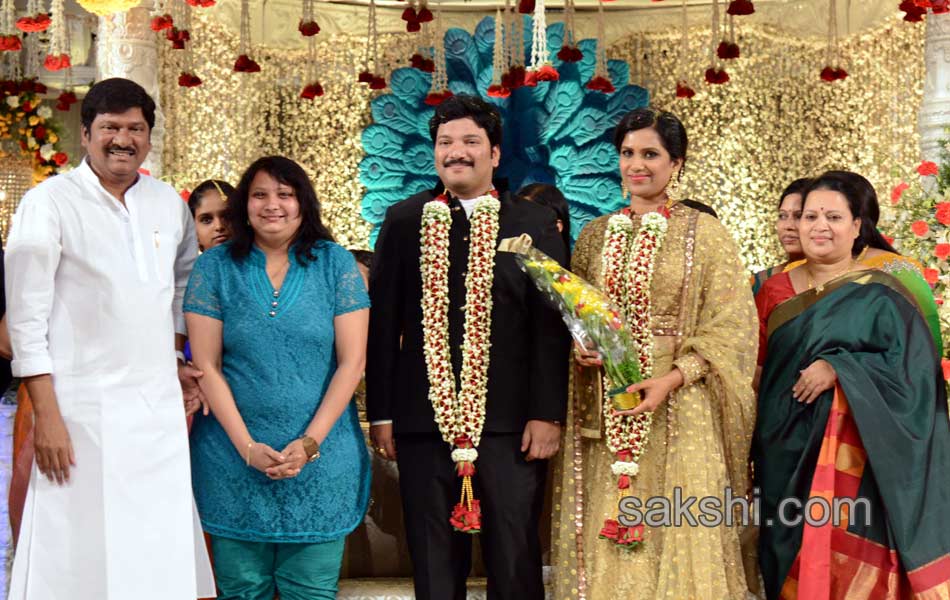 Rajendra Prasad Son Wedding Reception5