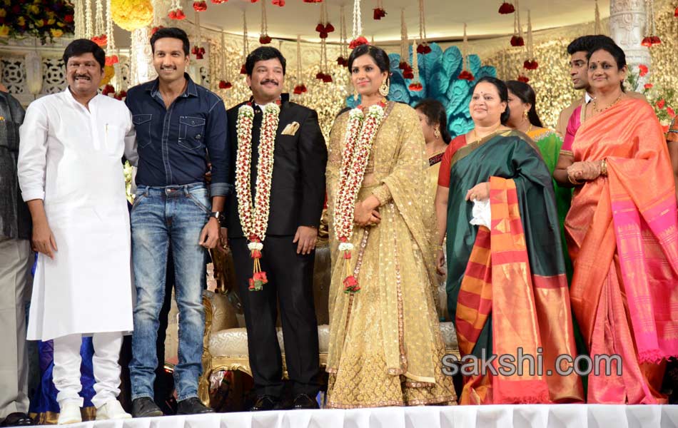 Rajendra Prasad Son Wedding Reception11