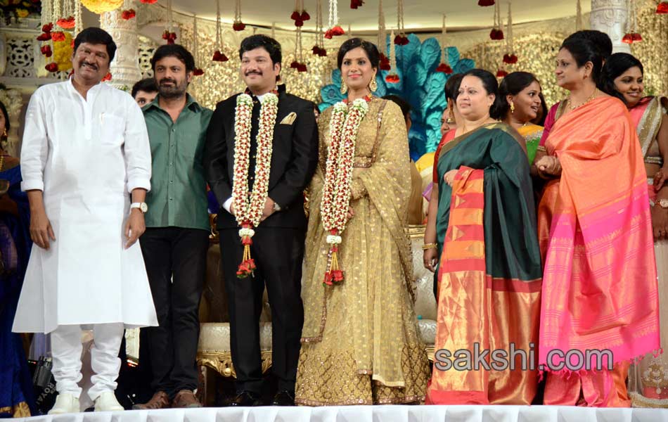 Rajendra Prasad Son Wedding Reception12