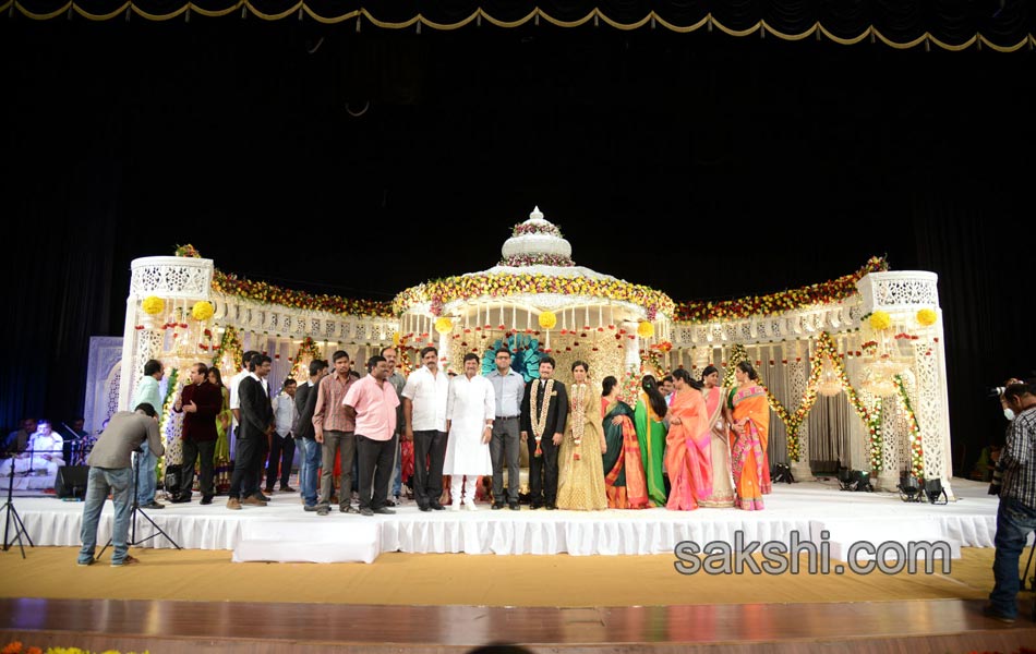 Rajendra Prasad Son Wedding Reception21