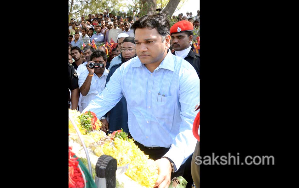 Major Tahir Hussain Khan body arrives in Hyderabad3