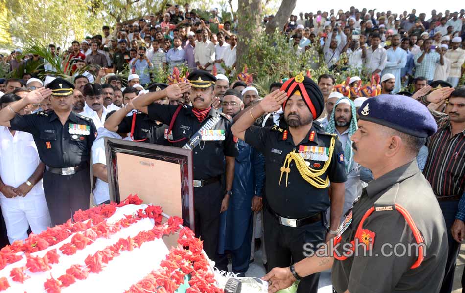 Major Tahir Hussain Khan body arrives in Hyderabad5