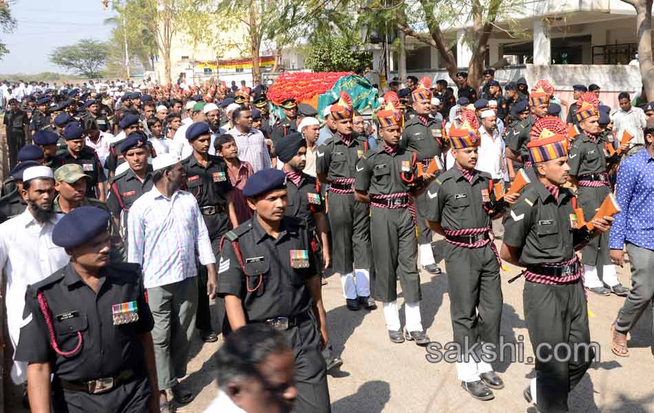 Major Tahir Hussain Khan body arrives in Hyderabad6