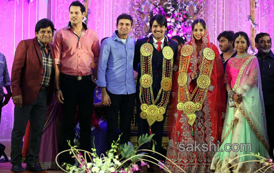 Celebs at Ali Brother Khayyum Wedding Reception - Sakshi11