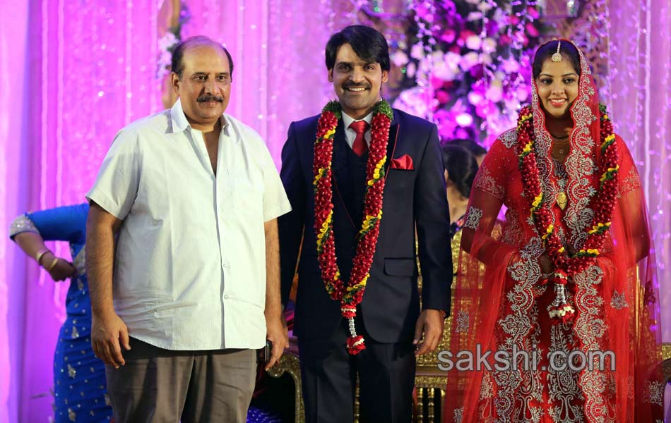 Celebs at Ali Brother Khayyum Wedding Reception - Sakshi24