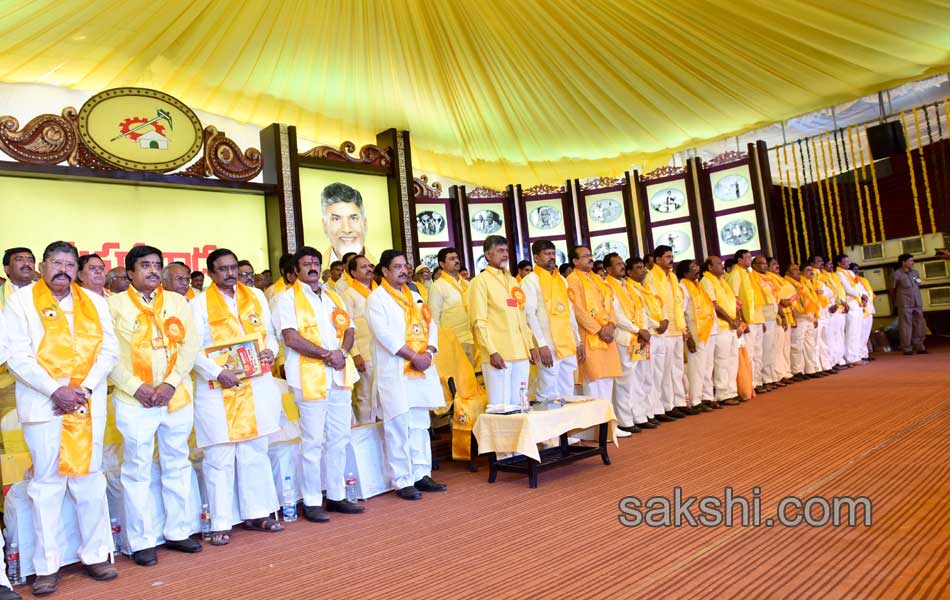 Telugu desam mahanadu - Sakshi1