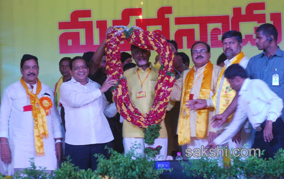 Telugu desam mahanadu - Sakshi12