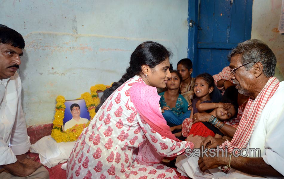 Y S Sharmila Paramarsha Yatra Day 214