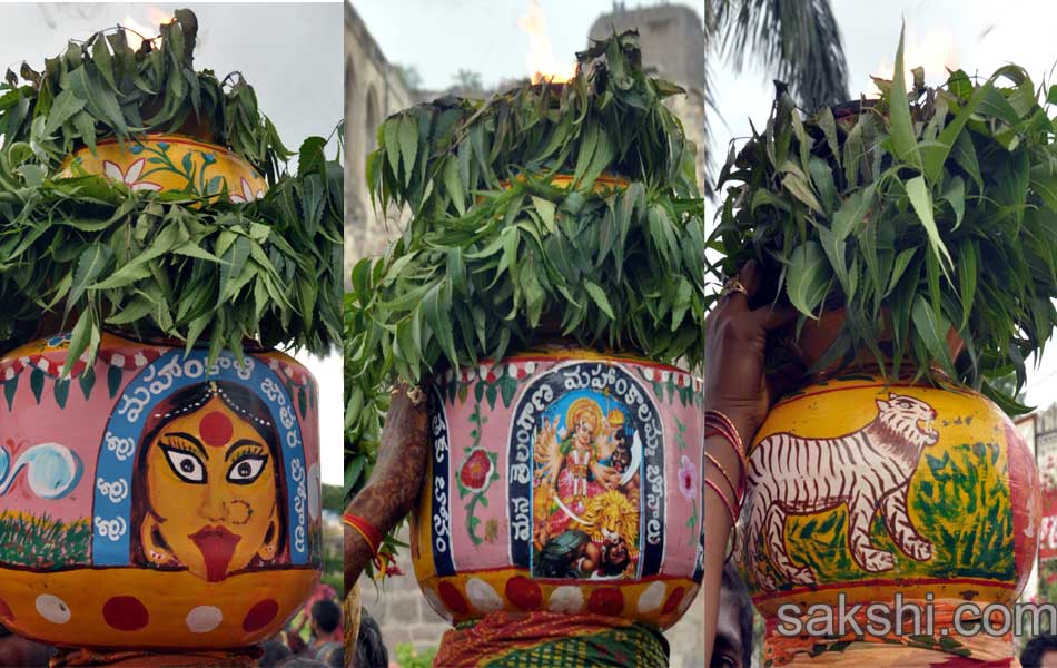 Golconda bonala festival started9