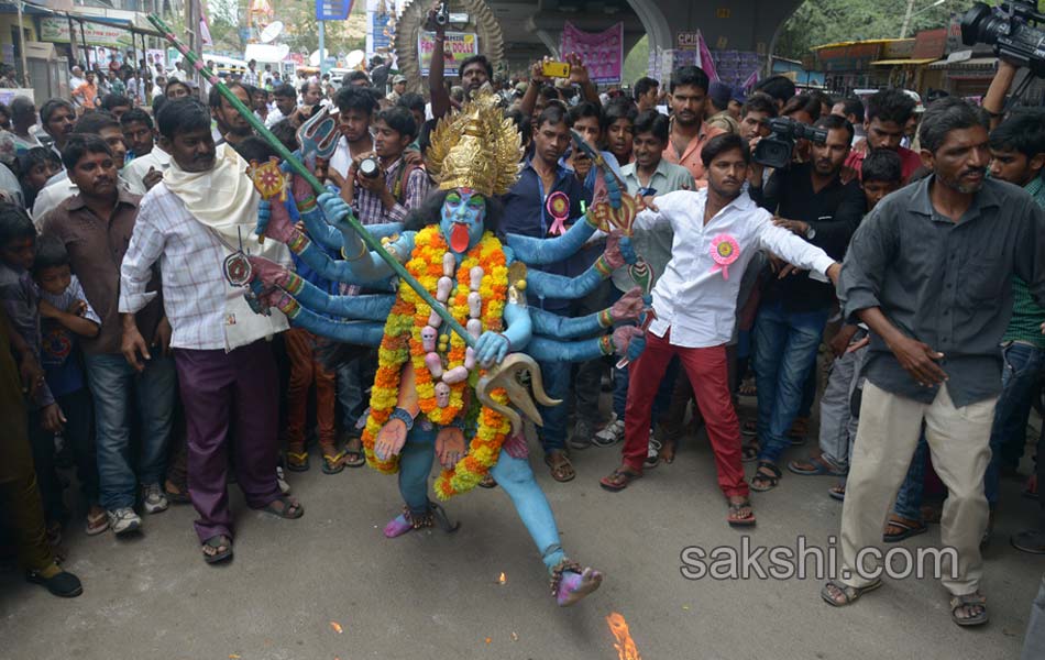 Golconda bonala festival started10