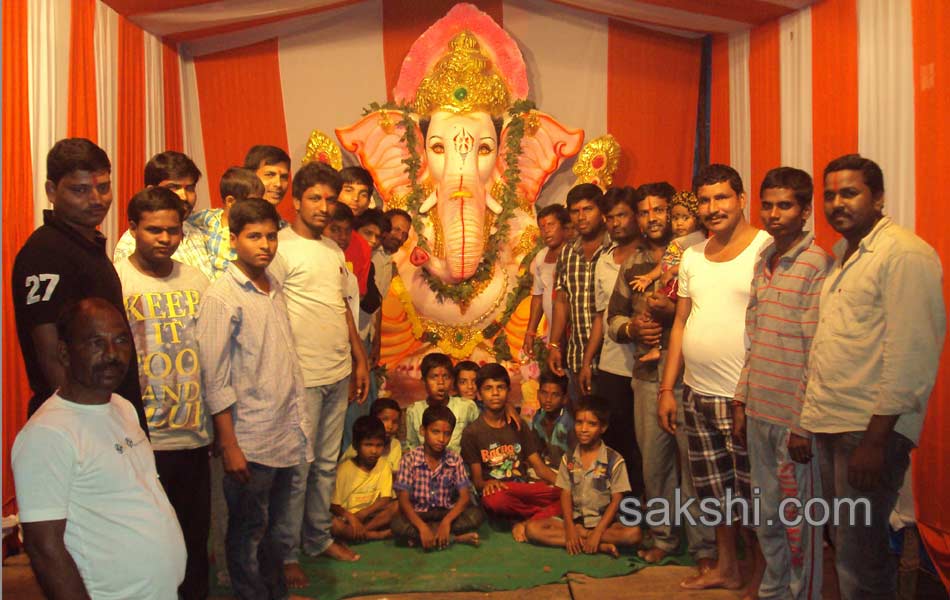 Ganesh Chaturthi celebrations in ranga reddy district6