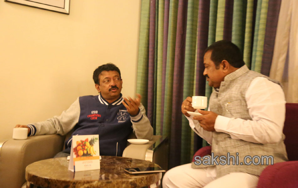 Ram Gopal Varma to Vijayawada8