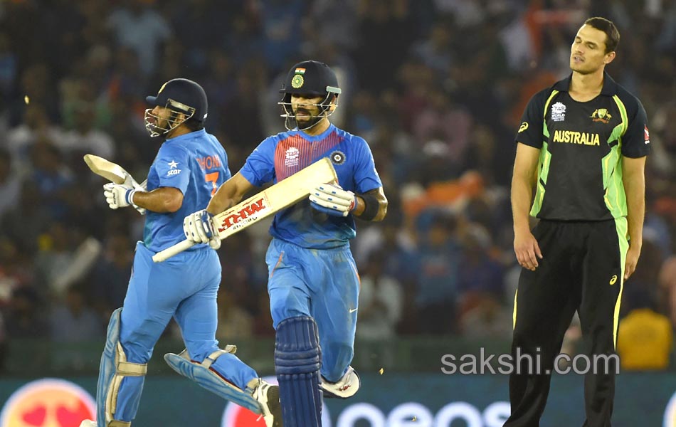 India beat Australia by six wickets in Mohali reach semis2