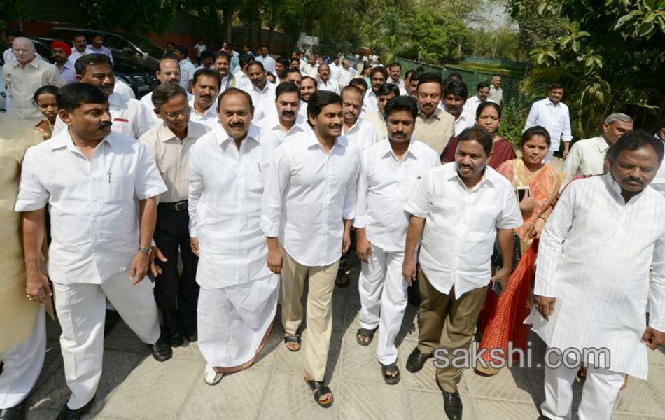 ysrcp leaders reaches delhi - Sakshi12