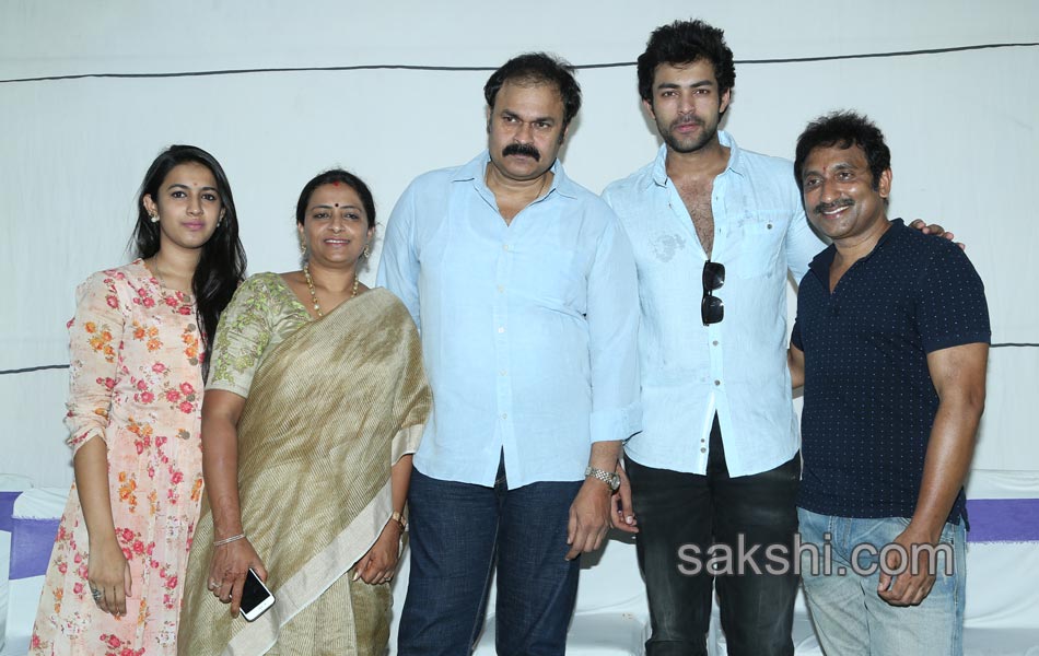 VARUN TEJ and SRINU VAITLA MISTER movie opeing7