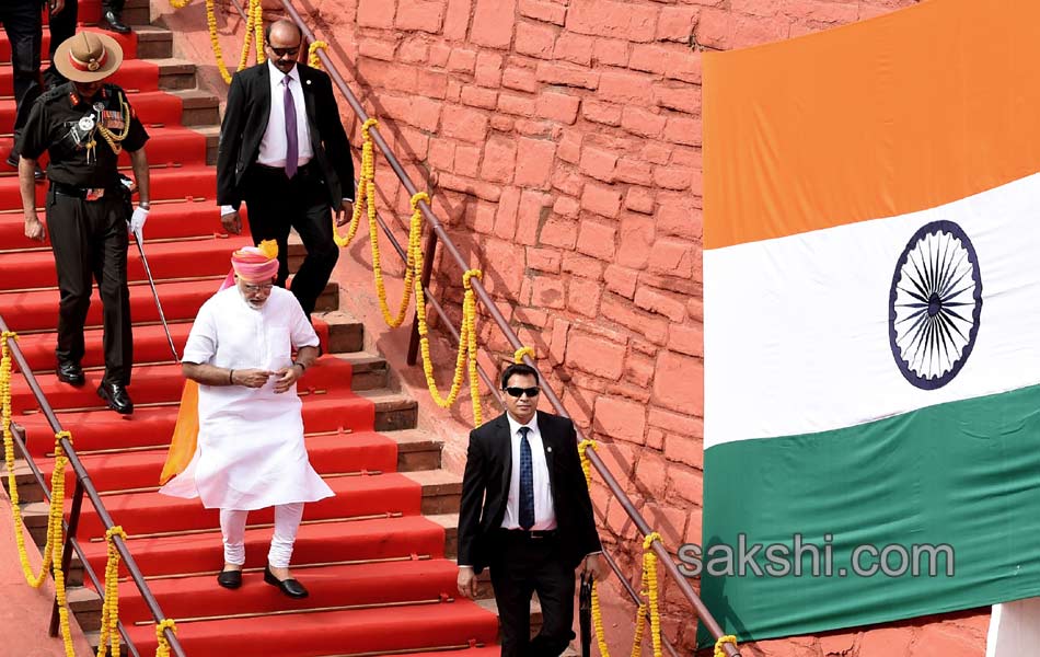 Independence Day in Red Fort - Sakshi5