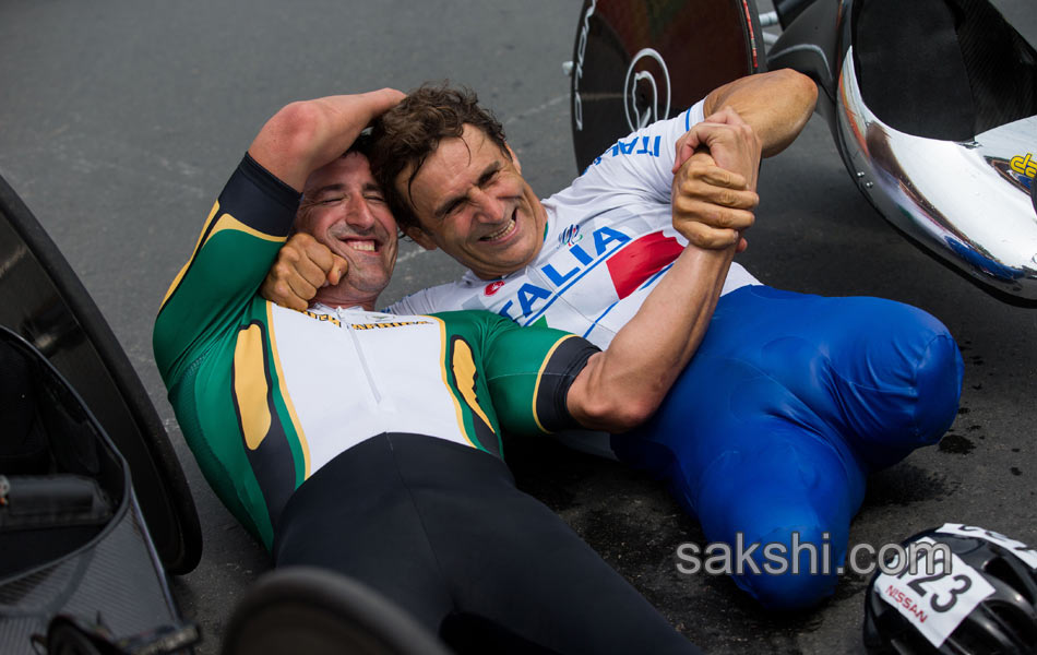 Rio Paralympics Cycling hand cycling event10