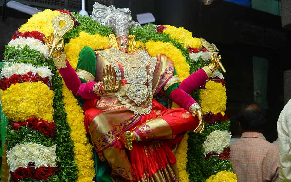 Bhavani looking as Balatripura sundari - Sakshi8