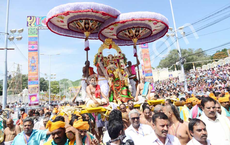 Hanumanthu Vahana brahmotsavam1