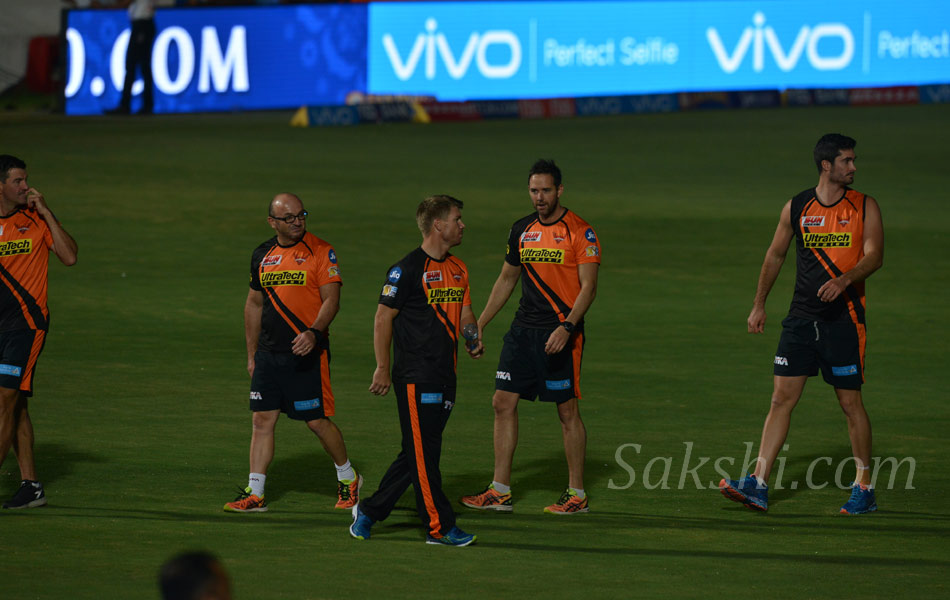 Sunrisers Hyderabad in uppal stadium - Sakshi4