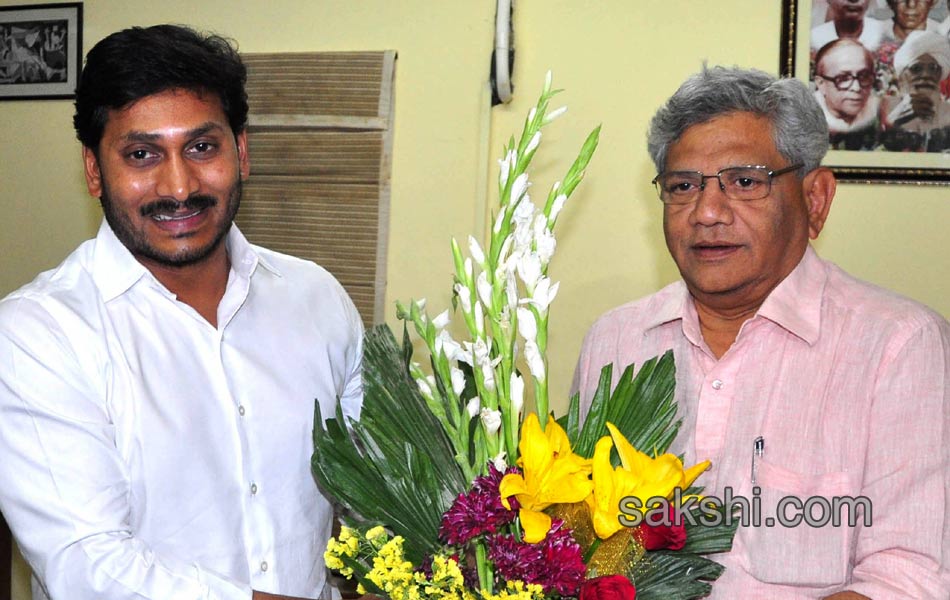 YS jagan delhi tour - Sakshi18