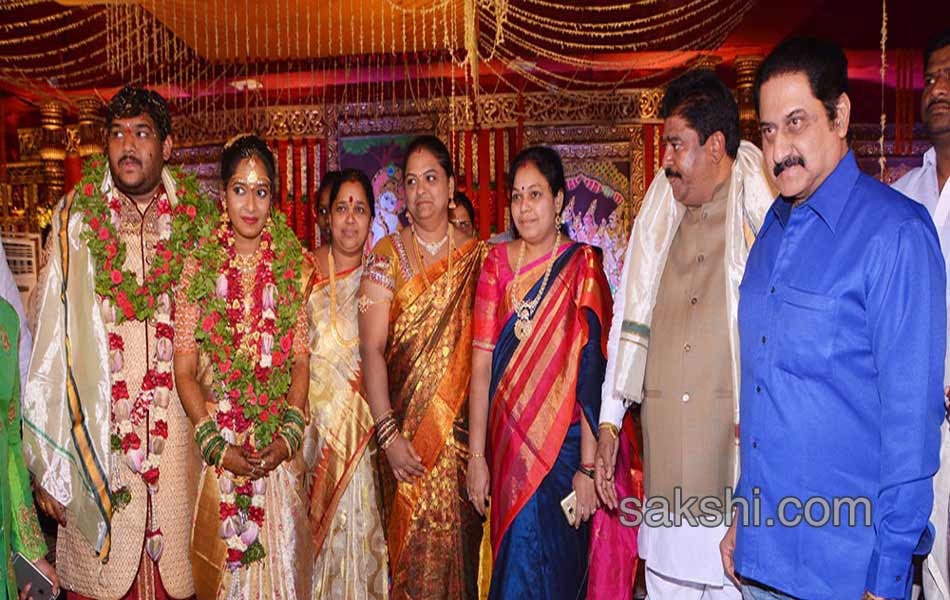 Chinna Srisailam Yadav Daughter Vanaja Wedding12