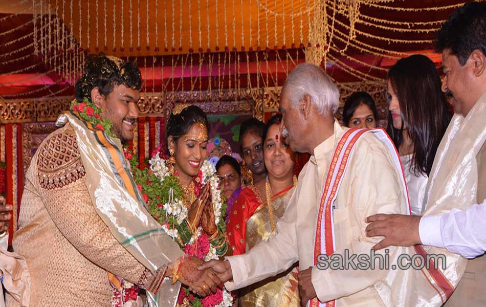Chinna Srisailam Yadav Daughter Vanaja Wedding16