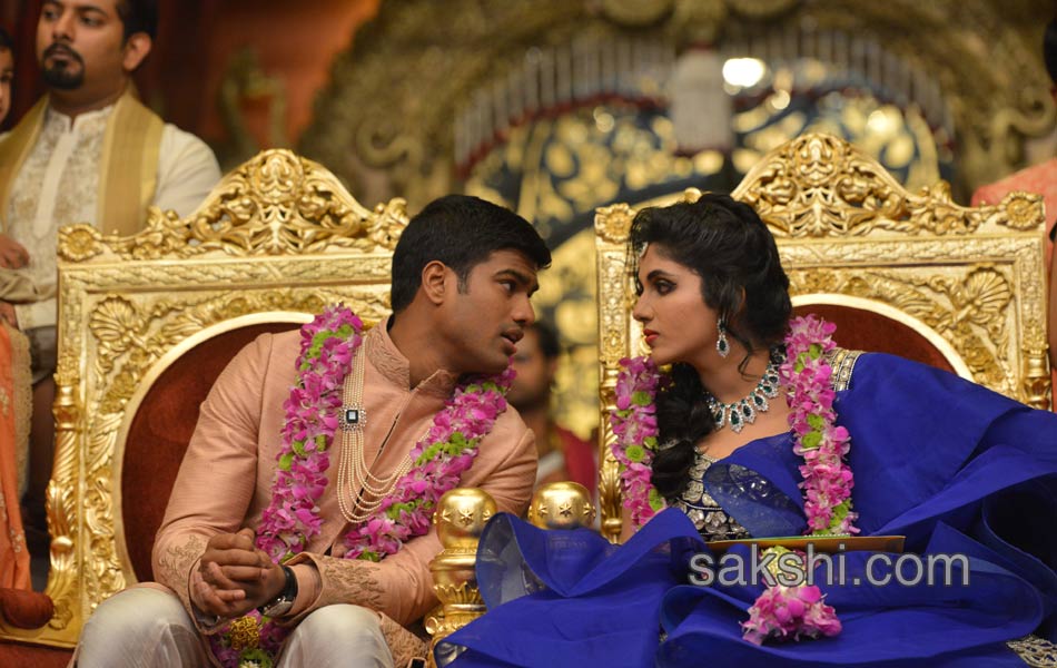 Ramoji Raos Grand Daughter Wedding1